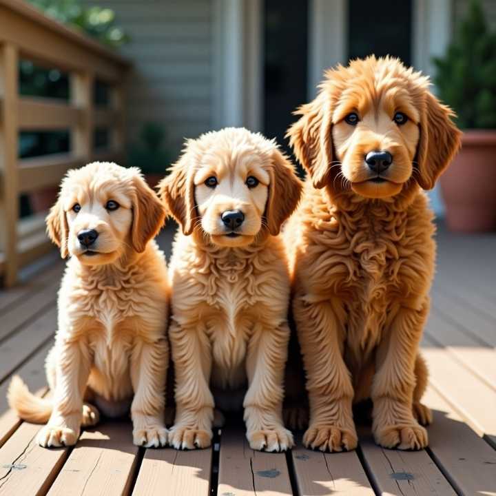 Goldendoodles Are Adaptable & they havcve three in Sizes