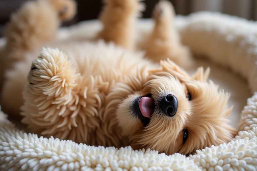 9 Reasons Why Goldendoodles Sleep on Their Backs