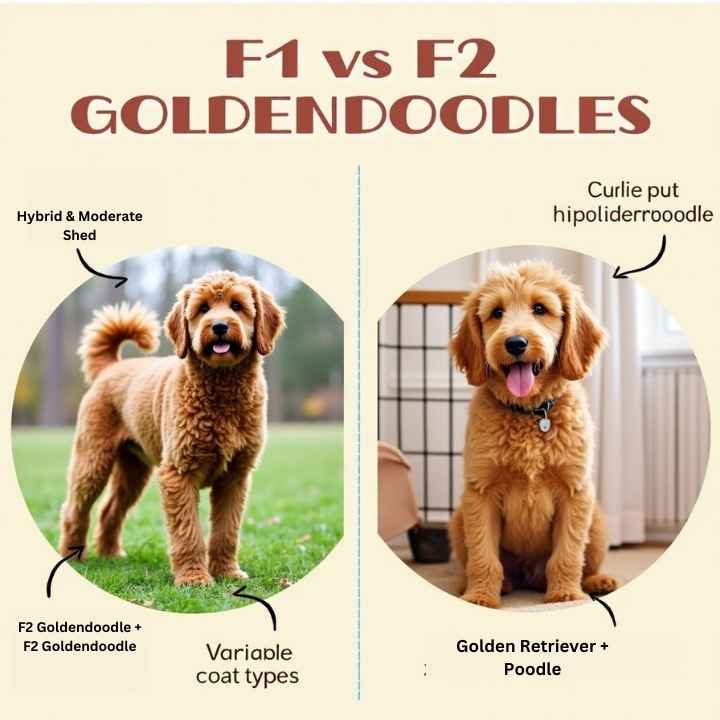 F1 vs F2 Goldendoodle