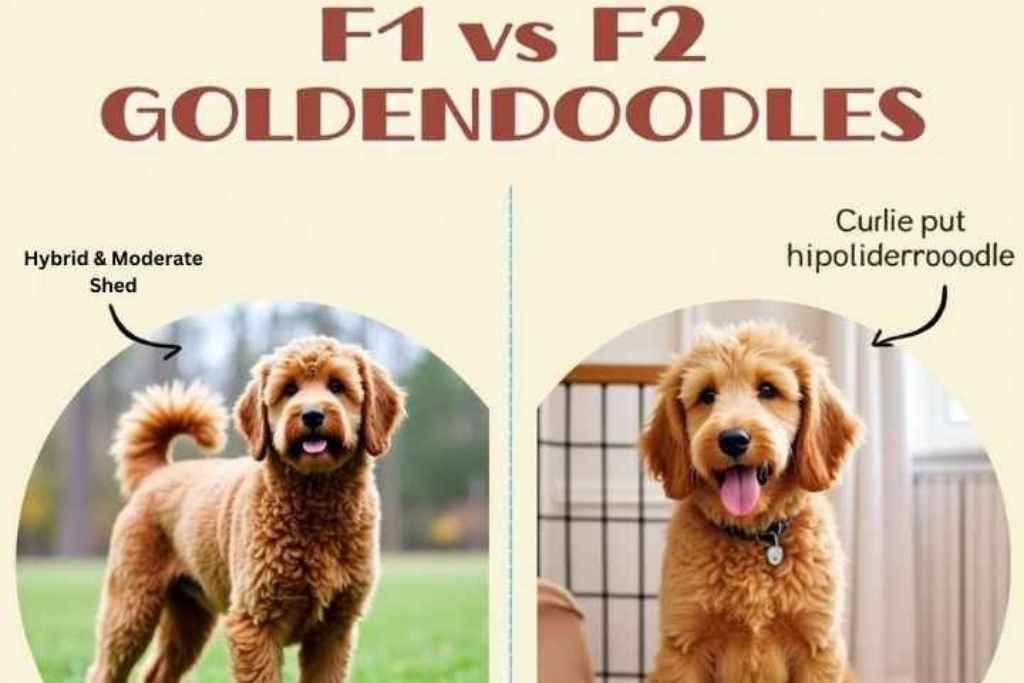 F1 vs F2 Goldendoodle Key Differences