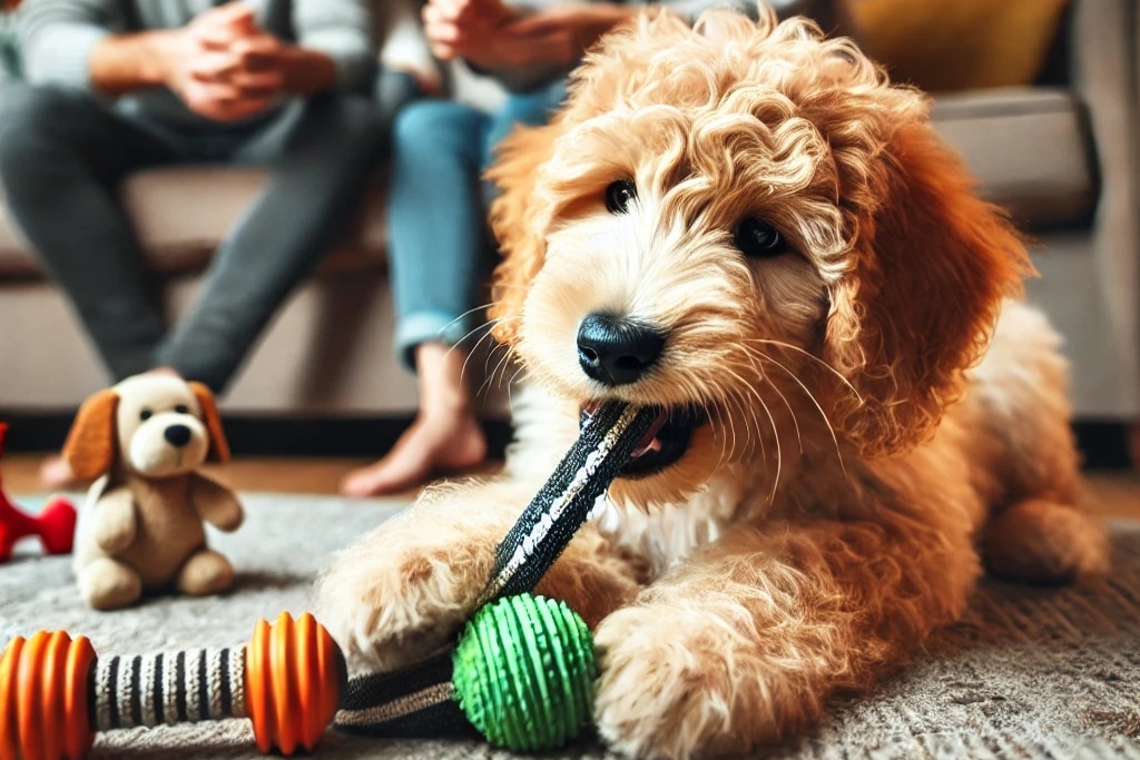 How to Stop a Goldendoodle Puppy from Biting